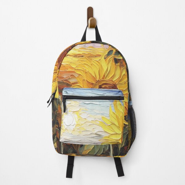 Item preview, Textured Brushstrokes Sunflower designed and sold by Rocky Mountain Artistry.