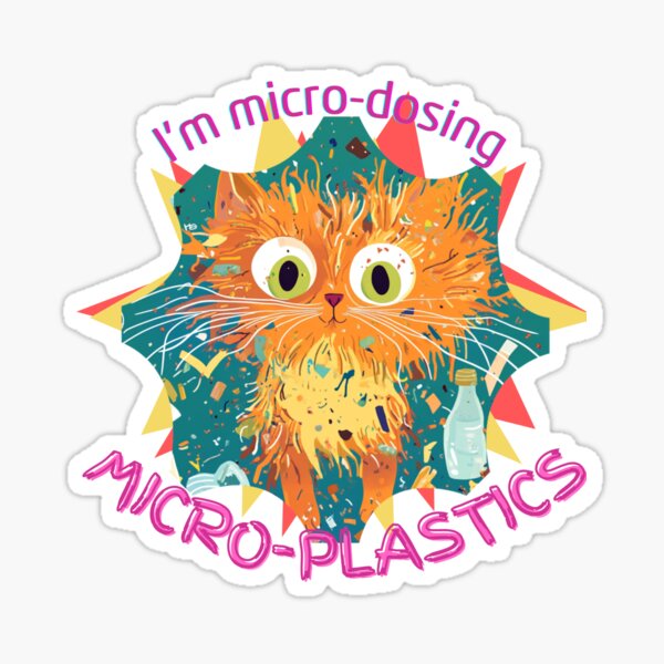 Aperçu de l'œuvre Je micro-dose les micro-plastiques créée et vendue par sams8888.