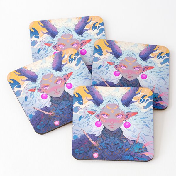 Item preview, Cute anime demon girl designed and sold by iWallGlow.
