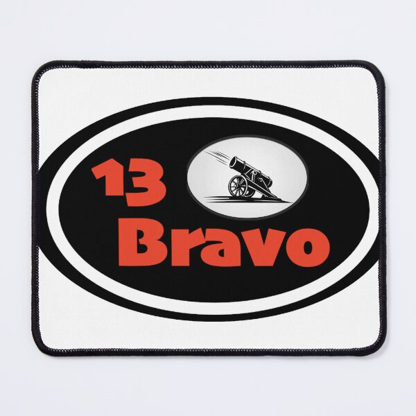 Item preview, 13 Bravo: Military term design with cannon designed and sold by PSST-Design.