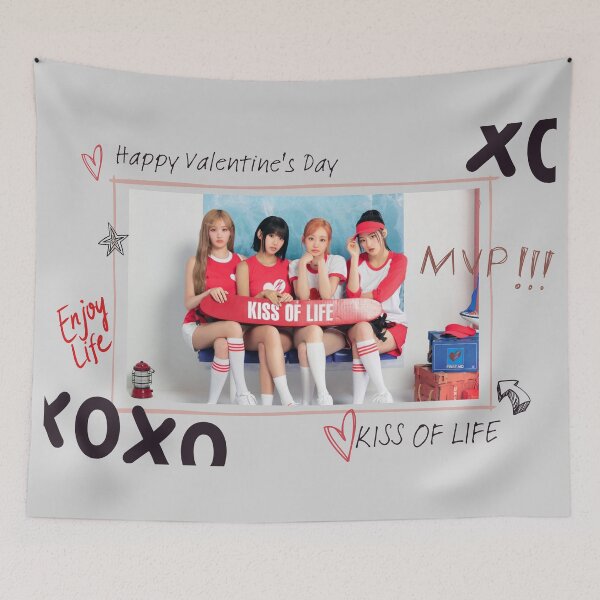 Item preview, valentines day KISS OF LIFE designed and sold by jaofnn.