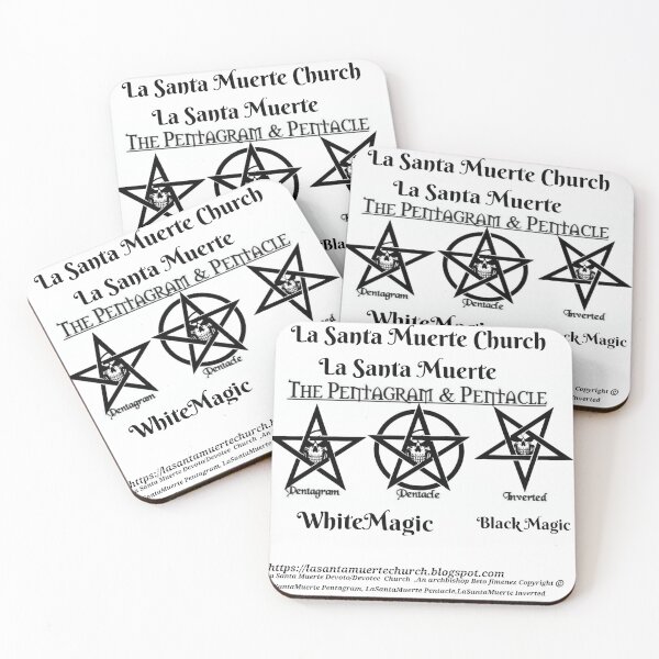 Item preview, La Santa Muerte pentagram/Pentacle/Inverted  designed and sold by Betojimenez13.