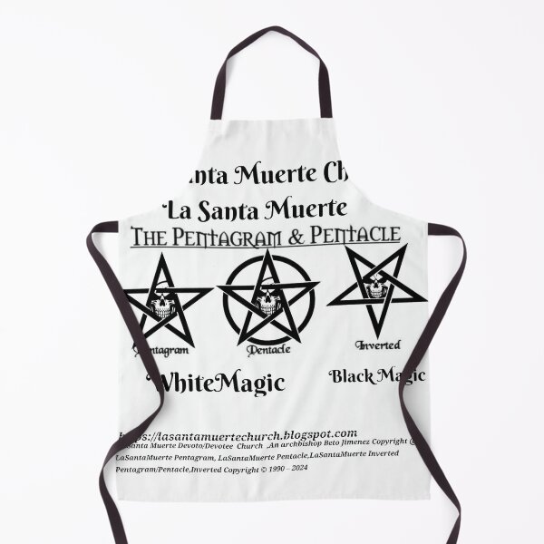 Item preview, La Santa Muerte pentagram/Pentacle/Inverted designed and sold by Betojimenez13.