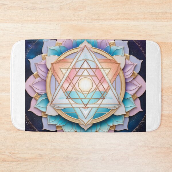 Item preview,  Celestial Sri Yantra Mandala – Sacred Geometry Art designed and sold by Bilikaru.