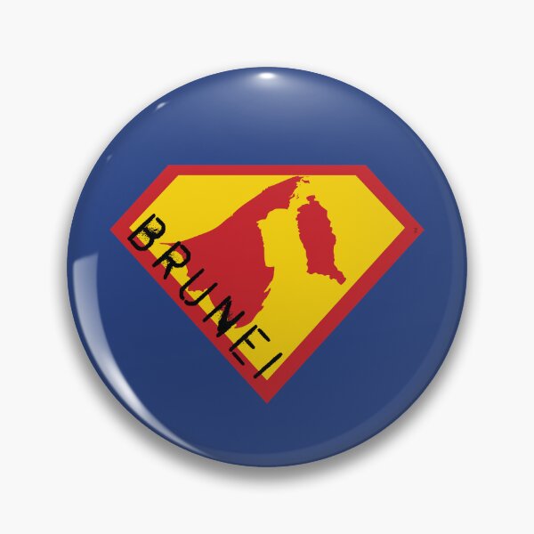Item preview, BRUNEI SHIELD - Freedom Is The Superpower -  SUPERHERO spellout design designed and sold by pelagio.