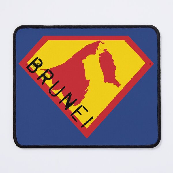 Item preview, BRUNEI SHIELD - Freedom Is The Superpower - SUPERHERO spellout design designed and sold by pelagio.