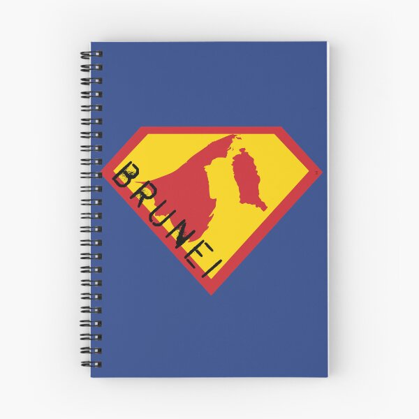 Item preview, BRUNEI SHIELD - Freedom Is The Superpower -  SUPERHERO spellout design designed and sold by pelagio.