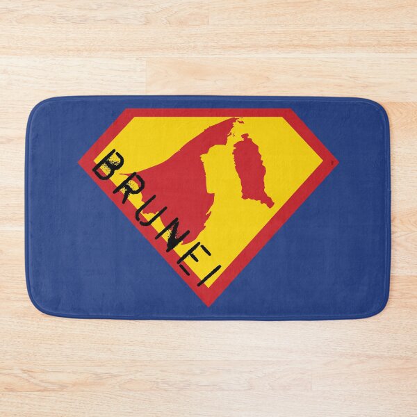 Item preview, BRUNEI SHIELD - Freedom Is The Superpower -  SUPERHERO spellout design designed and sold by pelagio.