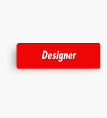 Designer Developer - Programming Stickers and other items! Canvas Print