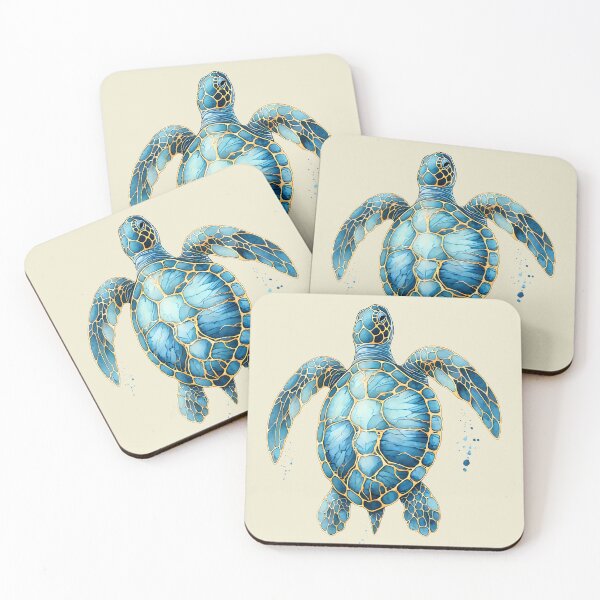Item preview, Blue Turtle Japanese Style Art designed and sold by Thunderbelts.