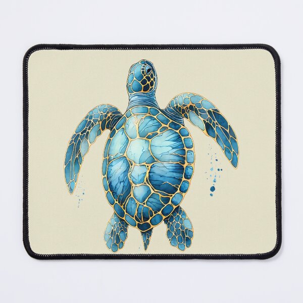 Item preview, Blue Turtle Japanese Style Art designed and sold by Thunderbelts.