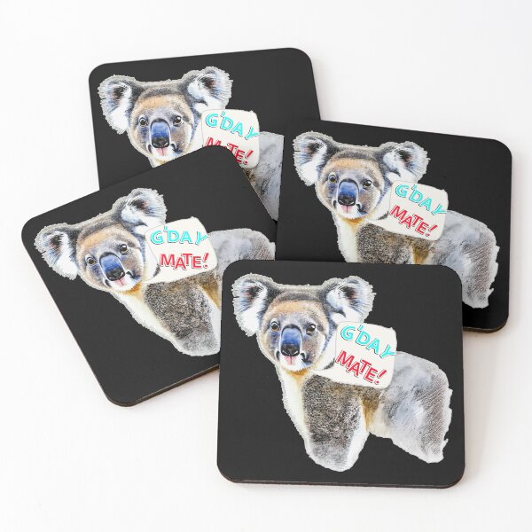 Item preview, Adorable Koala Art: G'Day Mate! Top-Selling Aussie Wildlife Design designed and sold by Michael van der Hoorn.