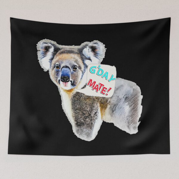 Item preview, Adorable Koala Art: G'Day Mate! Top-Selling Aussie Wildlife Design designed and sold by Michael van der Hoorn.