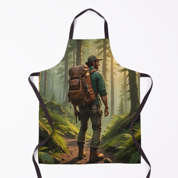 Item preview, Man Exploring the Forest designed and sold by Lisamariesumner.