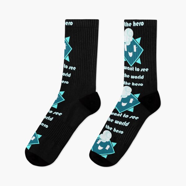 Item preview, Teal Be The Hero You Want To See In The World  designed and sold by PinkCorruption.