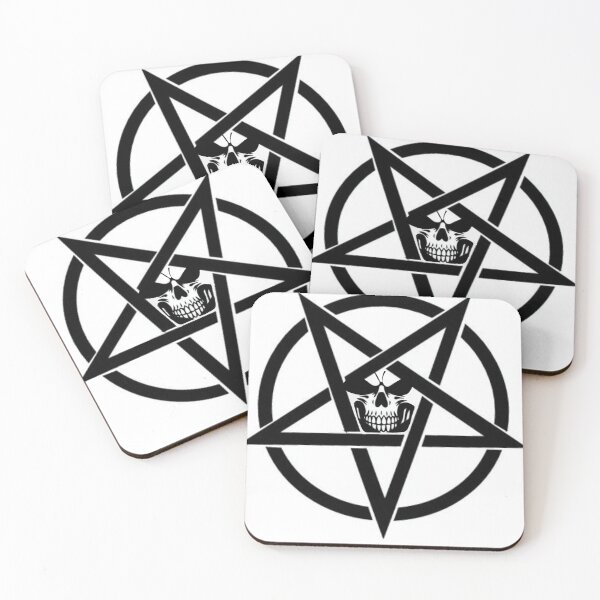 Item preview, Lasantamuerte Inverted Pentacle  black magic  designed and sold by Betojimenez13.