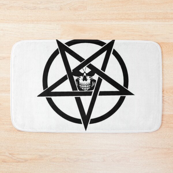 Item preview, Lasantamuerte Inverted Pentacle  black magic  designed and sold by Betojimenez13.