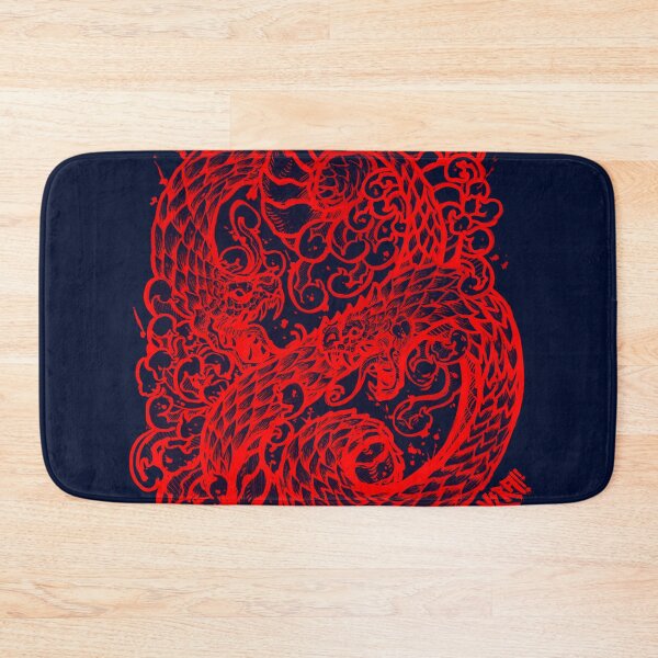 Item preview, Red double-headed ouroboros dragon designed and sold by UrielCalavera.