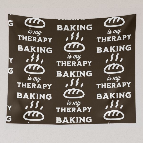 Item preview, Baking Is My Therapy Baking Enthusiast Bakery Humor Funny Baker designed and sold by KLArtzStore.