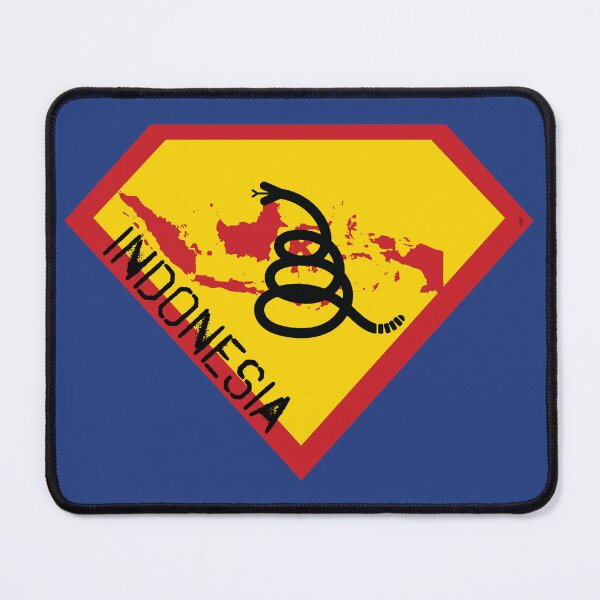 Item preview, INDONESIA SHIELD - Freedom Is The Superpower - Modern Gadsden Snake Flag - Dont Tread On Me SUPERHERO spellout design designed and sold by pelagio.
