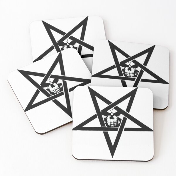 Item preview, La Santa Muerte Inverted Pentagram for black  magic designed and sold by Betojimenez13.