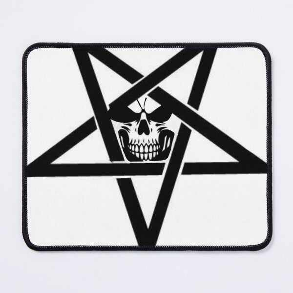 Item preview, La Santa Muerte Inverted Pentagram for black magic designed and sold by Betojimenez13.