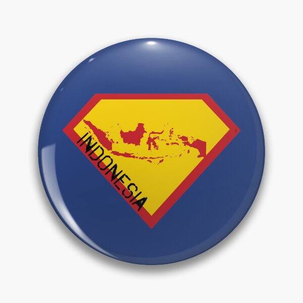 Item preview, INDONESIA SHIELD - Freedom Is The Superpower -   SUPERHERO spellout design designed and sold by pelagio.