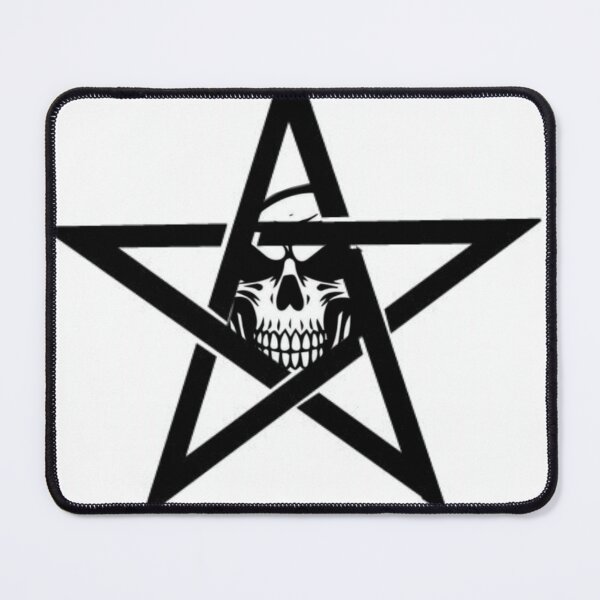 Item preview, La Santa muerte pentagram for white magic designed and sold by Betojimenez13.