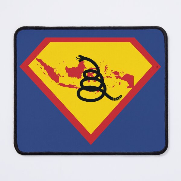 Item preview, INDONESIA SHIELD - Freedom Is The Superpower - Modern Gadsden Snake Flag - Dont Tread On Me SUPERHERO design designed and sold by pelagio.