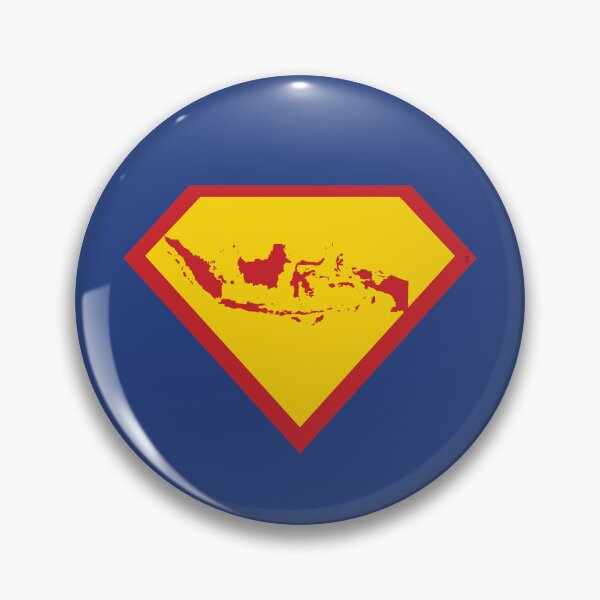 Item preview, SUPER INDONESIA SHIELD - Freedom Is The Superpower -   SUPERHERO design designed and sold by pelagio.