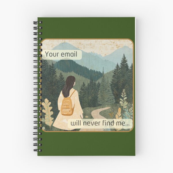 Item preview, Your email will never find me... designed and sold by Cassiopeian Creations.