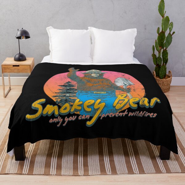 Item preview, Smokey Bear Retro Smokey Bear Sunset designed and sold by laothithane.