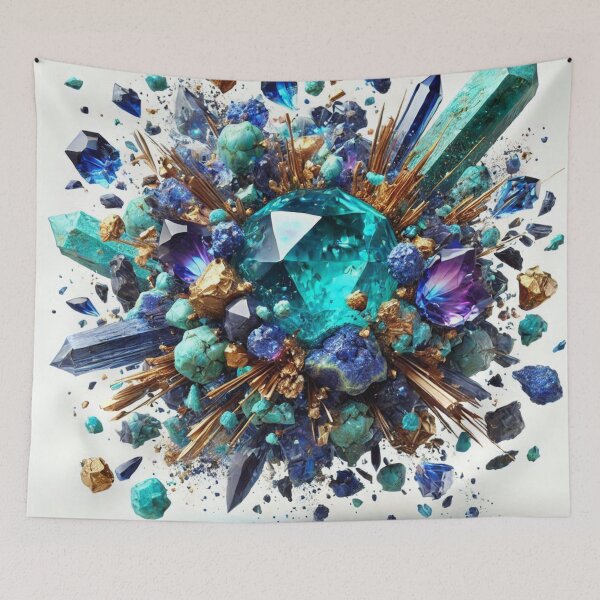 Item preview, Gems of the world Blue Zircon  designed and sold by ZulryLifestyles.