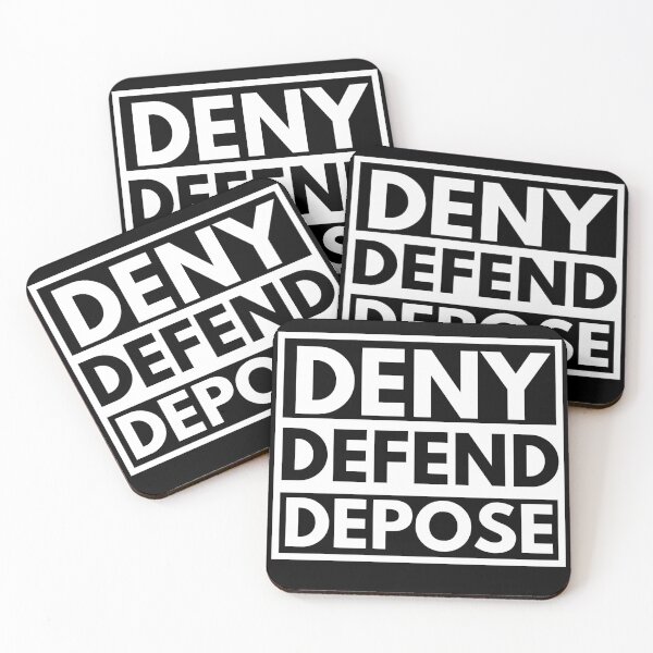 Item preview, Deny Defend Depose, Luigi Mangione Case, Protest Tee, Legal Advocacy, Anti-Corporate, Lawyer, Luigi, Free Luigi designed and sold by Eteees.