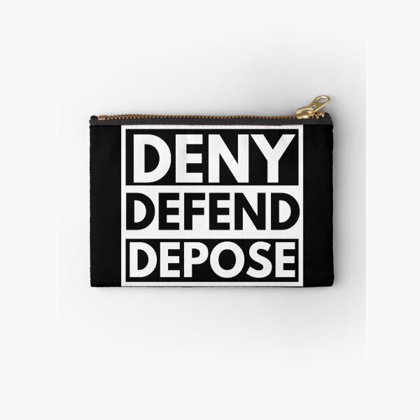 Item preview, Deny Defend Depose, Luigi Mangione Case, Protest Tee, Legal Advocacy, Anti-Corporate, Lawyer, Luigi, Free Luigi designed and sold by Eteees.