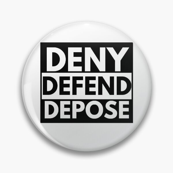 Item preview, Deny Defend Depose, Luigi Mangione Case, Protest Tee, Legal Advocacy, Anti-Corporate, Lawyer, Luigi, Free Luigi designed and sold by Eteees.