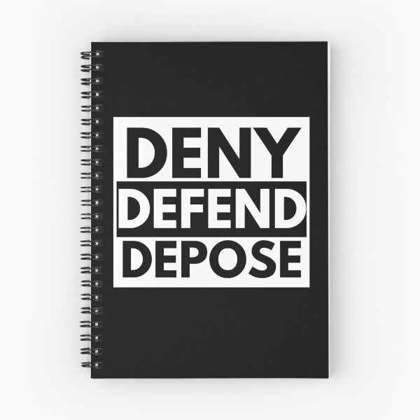 Item preview, Deny Defend Depose, Luigi Mangione Case, Protest Tee, Legal Advocacy, Anti-Corporate, Lawyer, Luigi, Free Luigi designed and sold by Eteees.