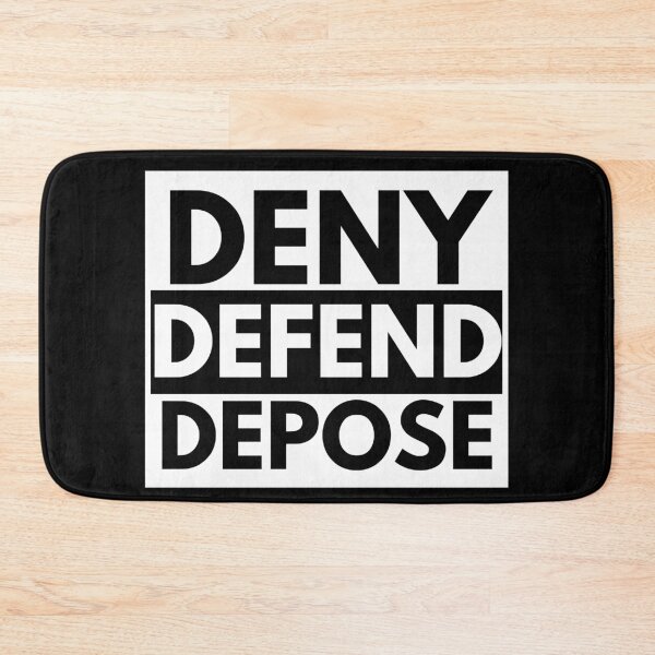 Item preview, Deny Defend Depose, Luigi Mangione Case, Protest Tee, Legal Advocacy, Anti-Corporate, Lawyer, Luigi, Free Luigi designed and sold by Eteees.