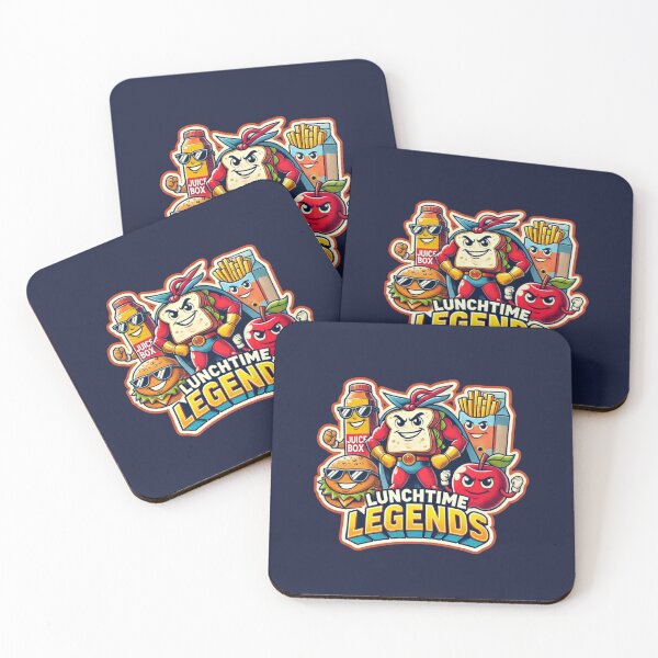 Item preview, Lunchtime Legends Juice Box Fries Sandwich Burger Apple designed and sold by ModkMerch.