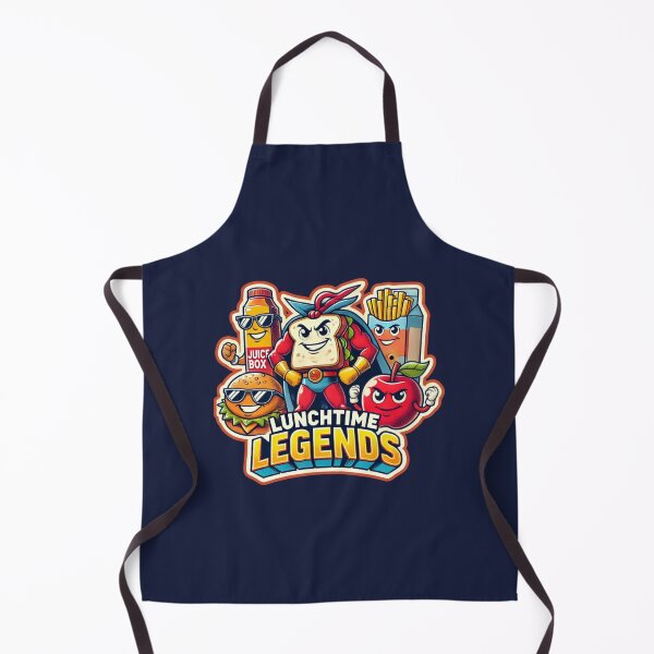 Item preview, Lunchtime Legends Juice Box Fries Sandwich Burger Apple designed and sold by ModkMerch.