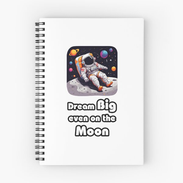 Item preview, Dream Big, Even on the Moon - Astronaut Lounging on Moon quote 1 designed and sold by Tom-Johnson.