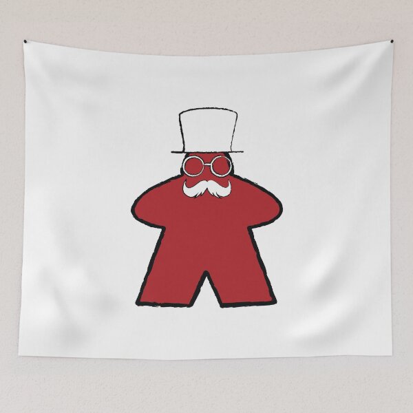 Item preview, Ruby The Baron Meeple! designed and sold by BaronsGames.