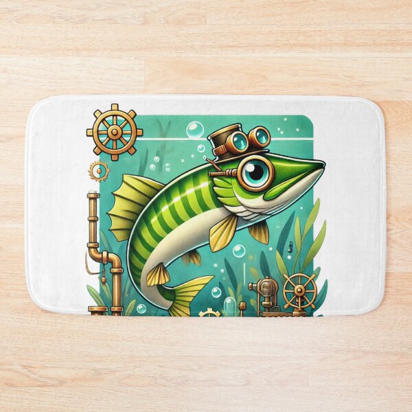 Item preview, Steampunk Muskellunge designed and sold by Sillytoe.