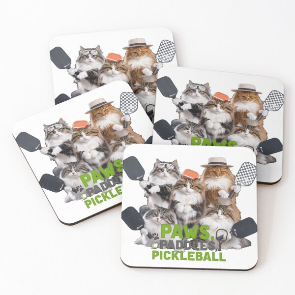 Item preview, Paws, Padles, Pickleball #3 designed and sold by ChonkingHazard.