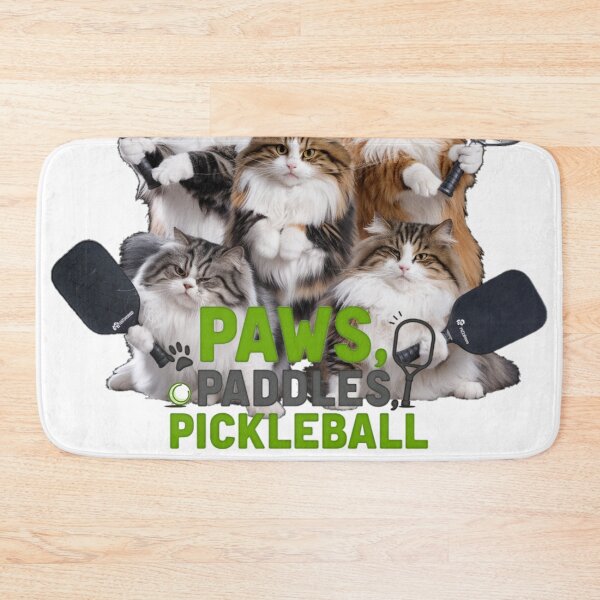 Item preview, Paws, Padles, Pickleball #3 designed and sold by ChonkingHazard.