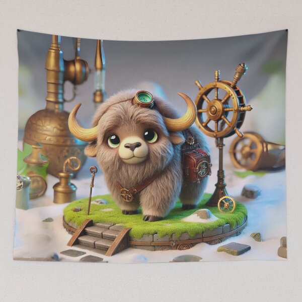 Item preview, Steampunk Muskox designed and sold by Sillytoe.