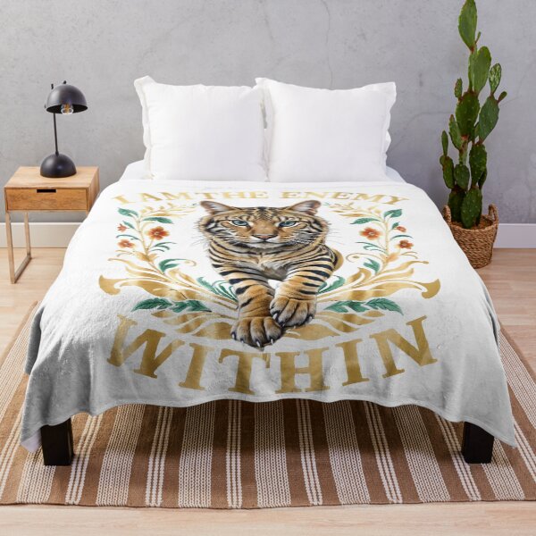 Item preview, Funny I Am The Enemy Within Tiger lovers designed and sold by VISIONSTURME.