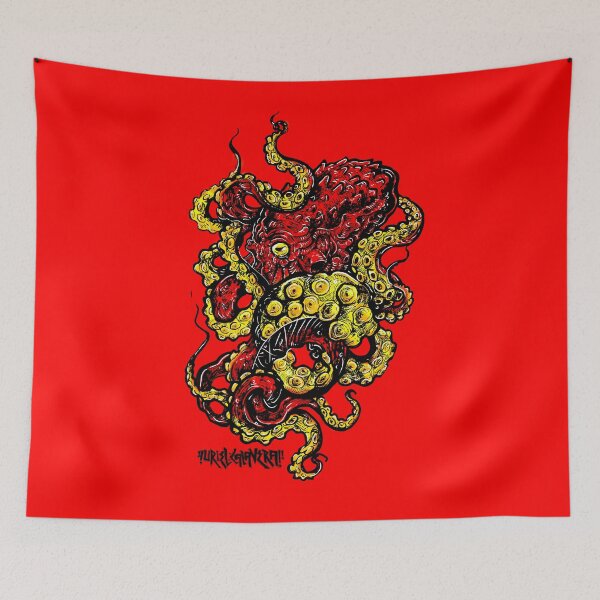 Item preview, Yellow Octopus designed and sold by UrielCalavera.