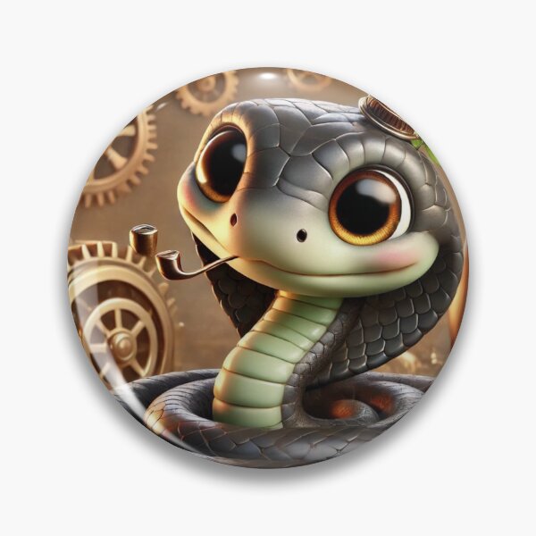 Item preview, Steampunk Mussurana Snake designed and sold by Sillytoe.