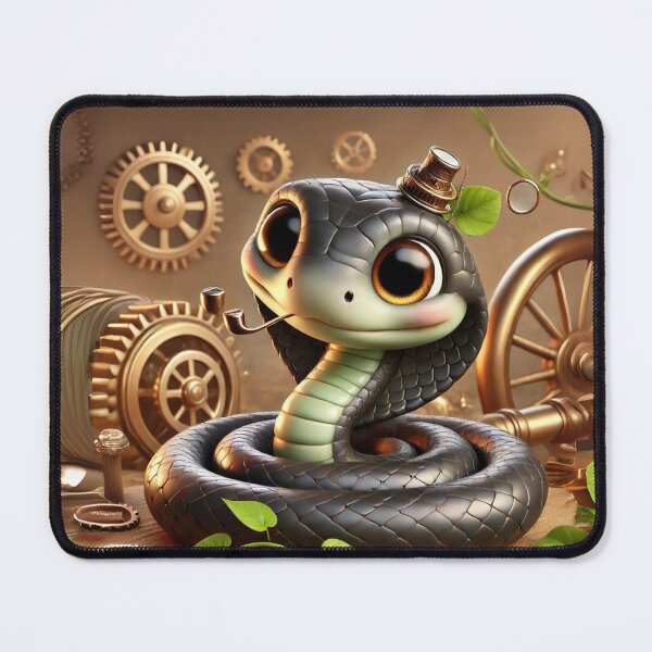 Item preview, Steampunk Mussurana Snake designed and sold by Sillytoe.
